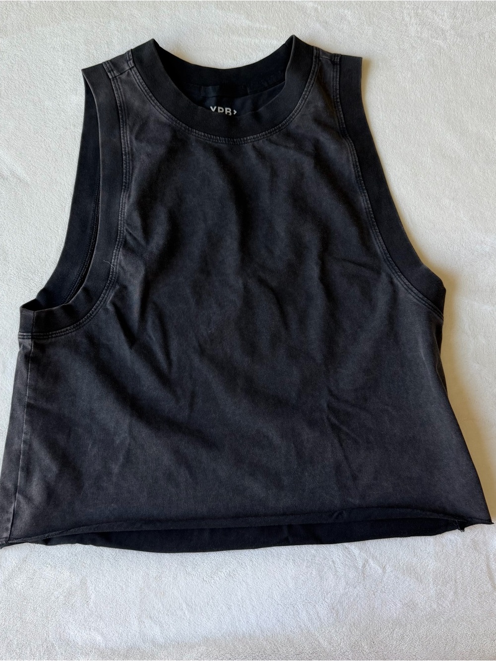 Abercrombie & Fitch Black Ribbed Muscle Tank